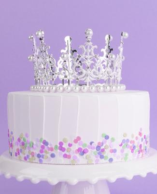 웨딩 티아라 케이크